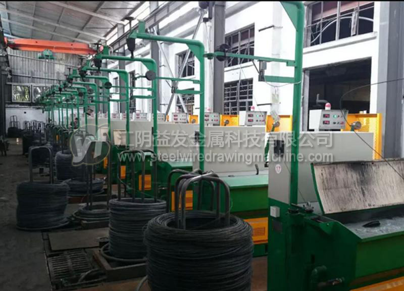 Present stainless steel wire production process