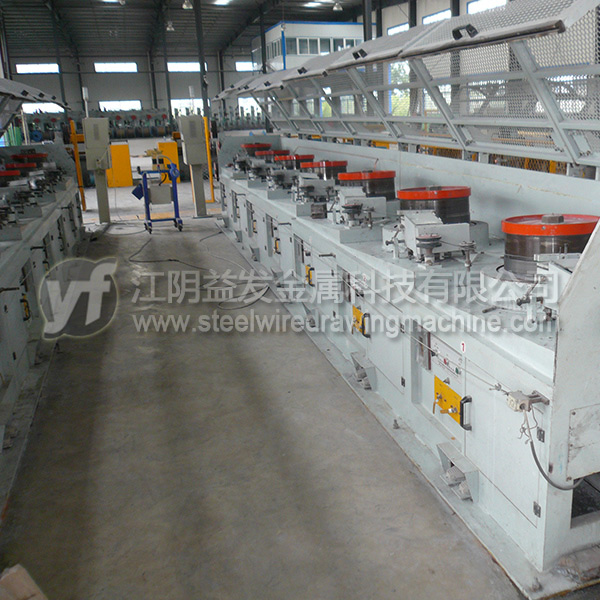 High carbon steel straight wire drawing machine