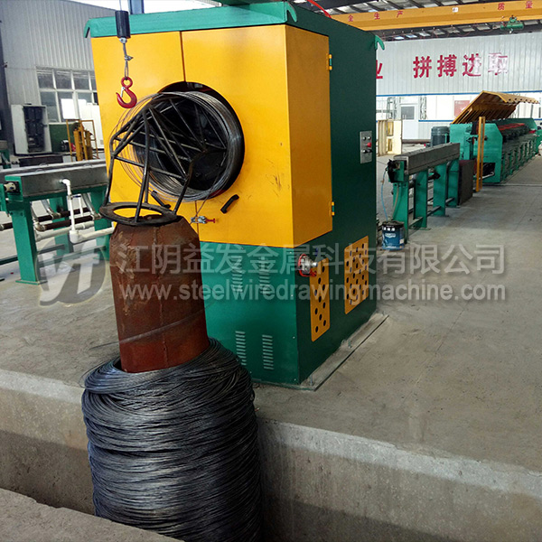 Elephant trunk wire take-up machine - low carbon steel wire