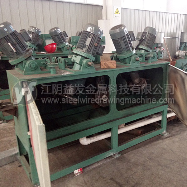 GS6 steel brush shell descaling machine