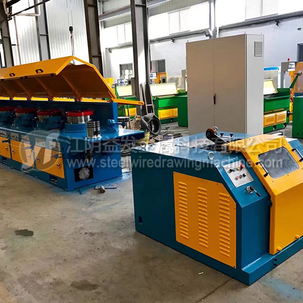 Stainless steel wire drawing machine