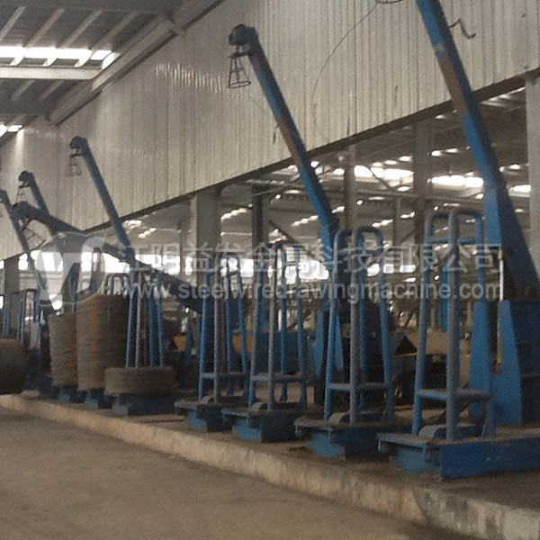 Welding wire release site