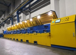 Servo direct driving straight wire drawing machine